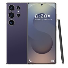 Unlocked Cell Phone 25 Ultra 7" Dual SIM 5G Smartphone Android 15 6000mAh