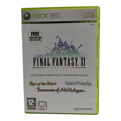 Final Fantasy XI Online für Xbox 360 in OVP mit Anleitung