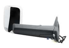 Passenger Right Side Door Towing Mirror Power and Chrome Passenger RH Side