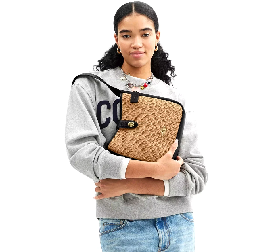 Cartera Bandolera Convertible Coach CAL93 Hadley Auténtica Nueva con Etiquetas Foto 3 de 4