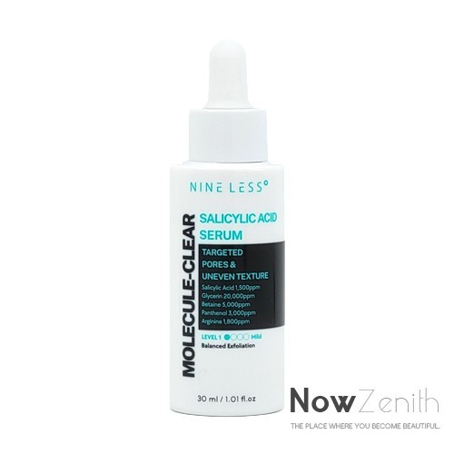 NINE LESS Molecule-Clear Salicylic Acid Serum 30mL / Level 1 | eBay
