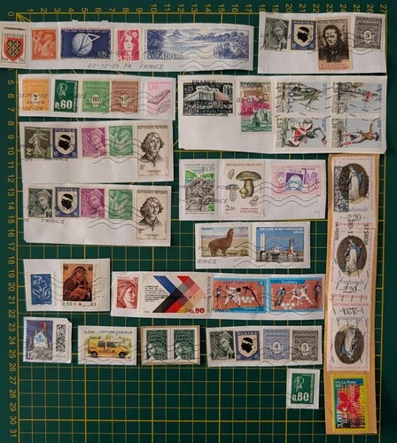 Used French Stamps 98