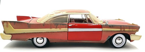 Autoworld 1/18 Scale Diecast AWSS130/06 1958 Plymouth Fury Christine Restoration - Picture 3 of 5
