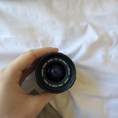 Canon 35-70mm f/3.5-4.5 AC Autofocus Lens for Canon T80 FD-Mount