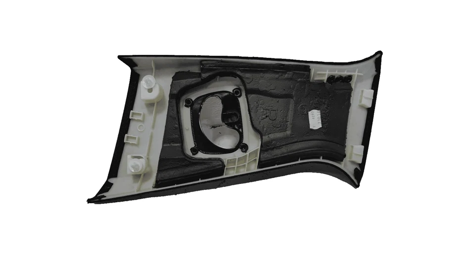 CUBIERTA DE MOLDURA DE COLUMNA DE PILAR B LADO PASAJERO SUPERIOR NEGRA 11-16 BMW 550I XDRIVE OEM Foto 4 de 4