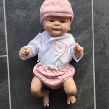 18" Reborn Baby Doll Girl 100 Full Body Silicone Lifelike Newborn Pink Outfit