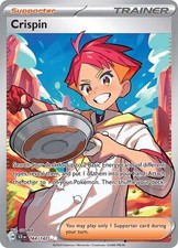 Crispin 164/142 Ultra Rare Stellar Crown Pokemon Holo Near Mint on eBay