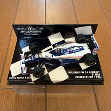 Minichamps 1/43 F1  Williams FW 16 Renault D.Hill Presentation 1995 442577
