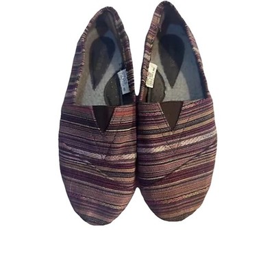 Maurices Shoes Y2K Women's 8M Artsy Elle Festival Fabric Flats Loafer Work Aztec