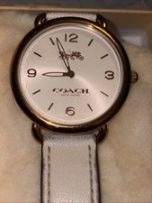 COACH Quartz Watch Analog White