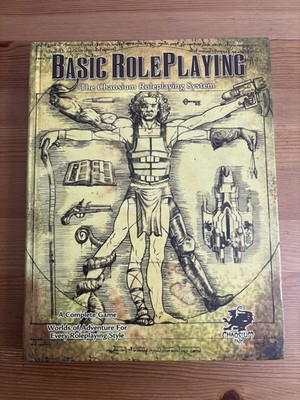 Chaosium Basic Roleplaying BRP Hardcover RPG Rulebook Universal Roleplaying Syst