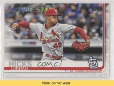 2019 Topps Future Stars Jordan Hicks #329 READ 0b5