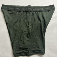 Mossy Oak Soft Stretch Boxer Briefs 6-in Long, Dark Green, XL 40-42 in, NWOT