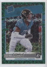 2020 Panini Donruss Optic Rated Rookies Green Velocity Prizm CJ Henderson yv5