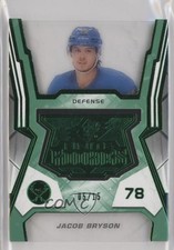 2021-22 SPx Finite Rookies Green Spectrum 5/15 Jacob Bryson #F-39 16dx
