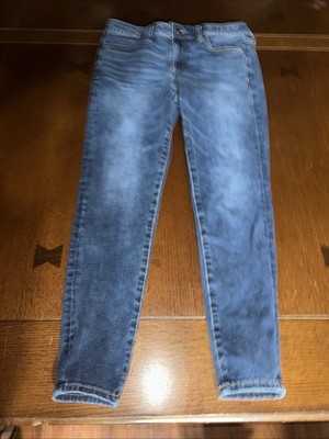 American Eagle Jeans Womens Size 4 Black Next Level Stretch High Rise Jegging 26