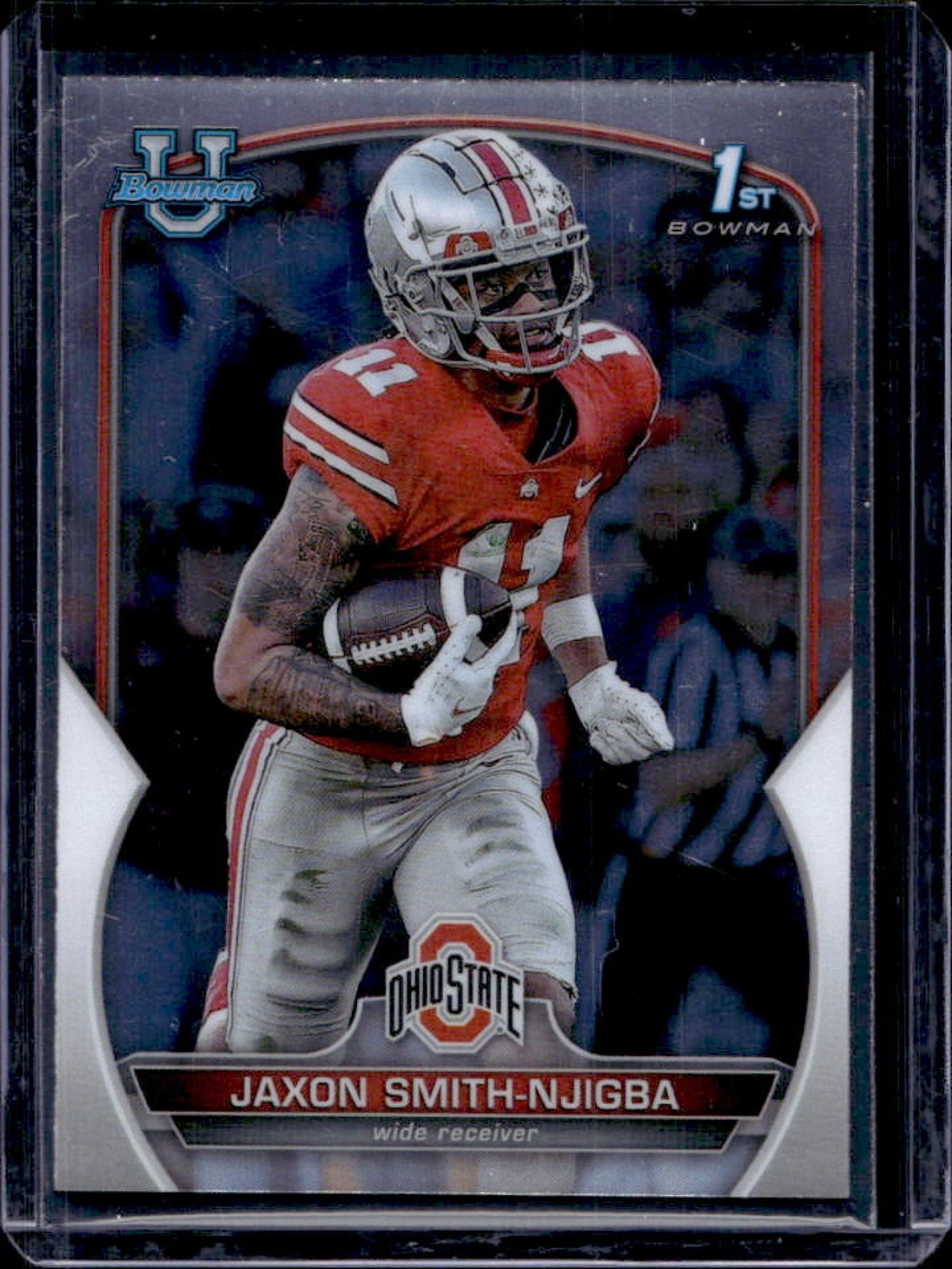 2022 Bowman Chrome U Jaxon Smith-Njigba Rookie RC #78 Buckeyes