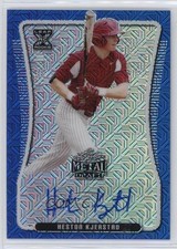 2020 Leaf Metal Draft Blue Mojo 6/10 Heston Kjerstad #BA-HK1 Auto 0ko