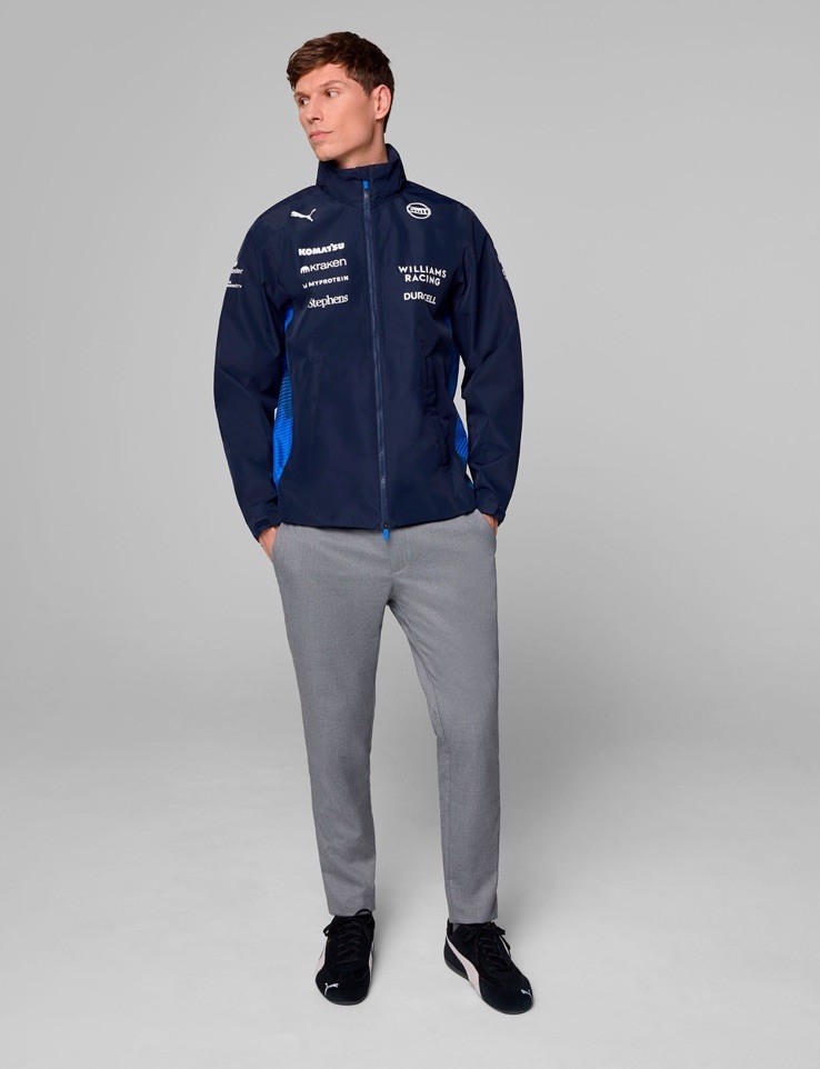Puma Williams Racing F1 Team 2025 Rain Jacket Mens M | eBay