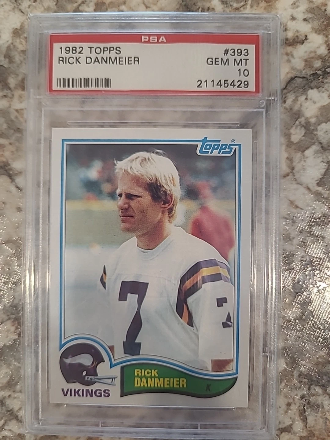 Rick Danmeier trading card