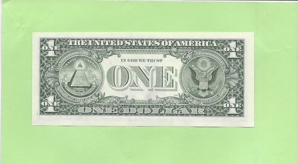 1995* ..UNCIRC $1  E 0953 0093 *  .... 1995 $1  E-*       STAR NOTE      FRN - Image 2 of 2