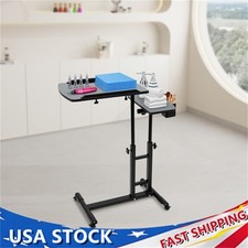 Portable Tattoo Workbench Adjustable Stand Tattoo Desk Tray for Tattoo Salon