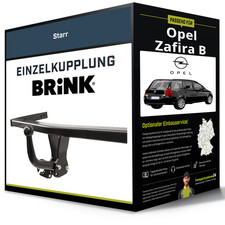 Starre Anhängerkupplung für OPEL Zafira B 07.2005-jetzt Typ A05 Brink NEU