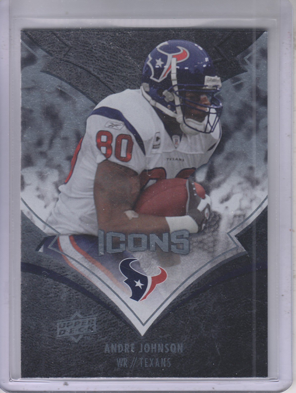 2008 Upper Deck Icons Rainbow Foil #39 Andre Johnson - FB