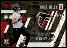 2017 Unparalleled Duke Riley Rookie #282 Atlanta Falcons Football Draft Picks RC