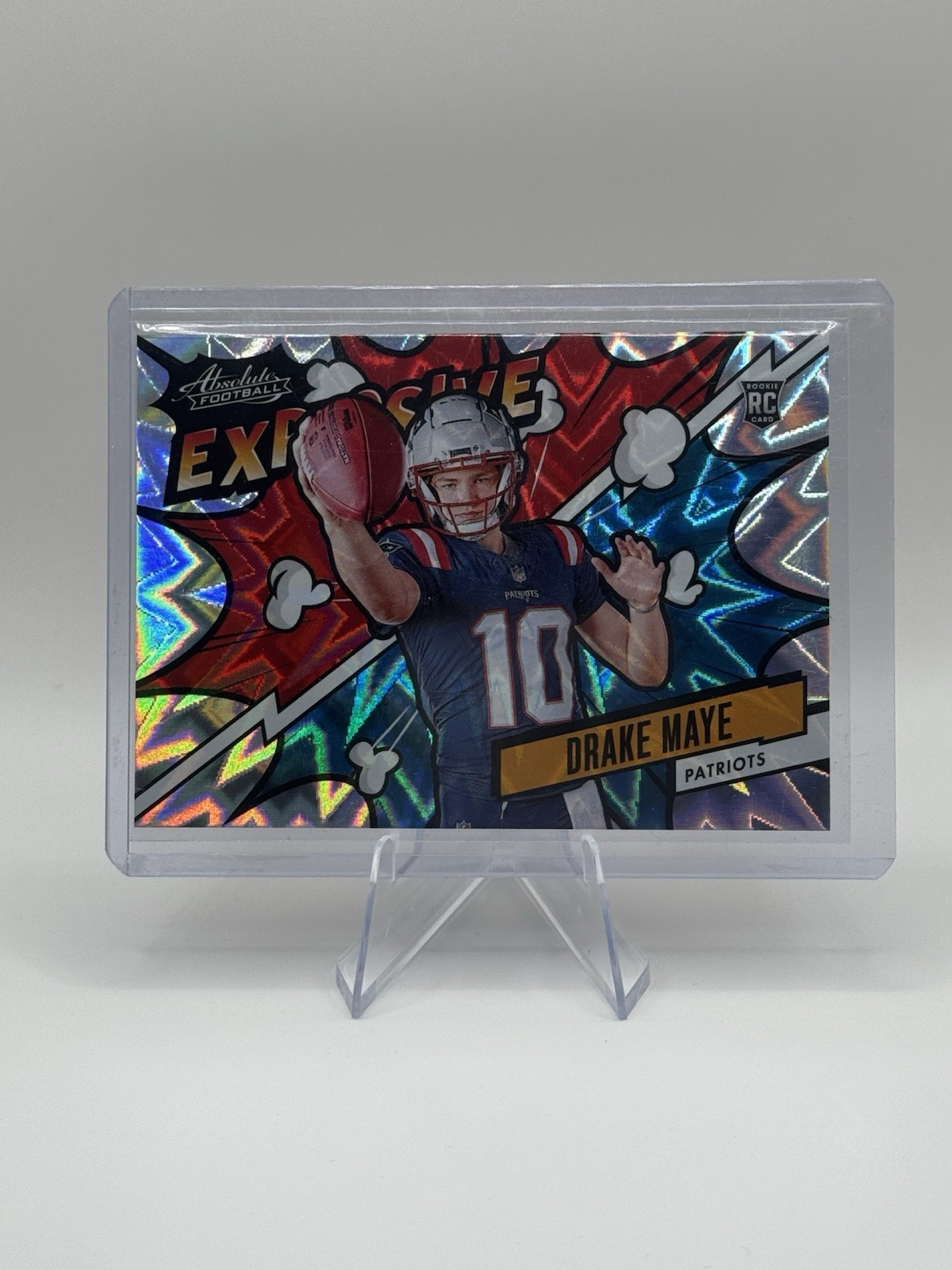 2024 Panini Absolute - Explosive Drake Maye #EX-DME (RC)