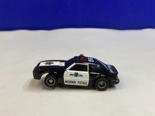 TYCO HO SCALE SLOT CAR 1979 FORD MUSTANG HIGHWAY PATROL CAR 56 BENCH TESTED