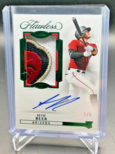 2022 Panini Flawless SETH BEER RC Logo Jersey Patch 1/5 Diamondbacks