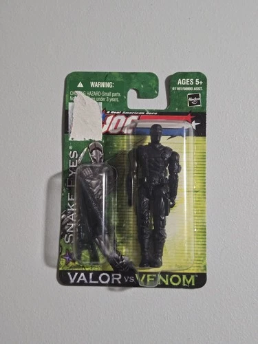 GI Joe Valor vs Venom Snake Eyes v24 3.75" Action Figure