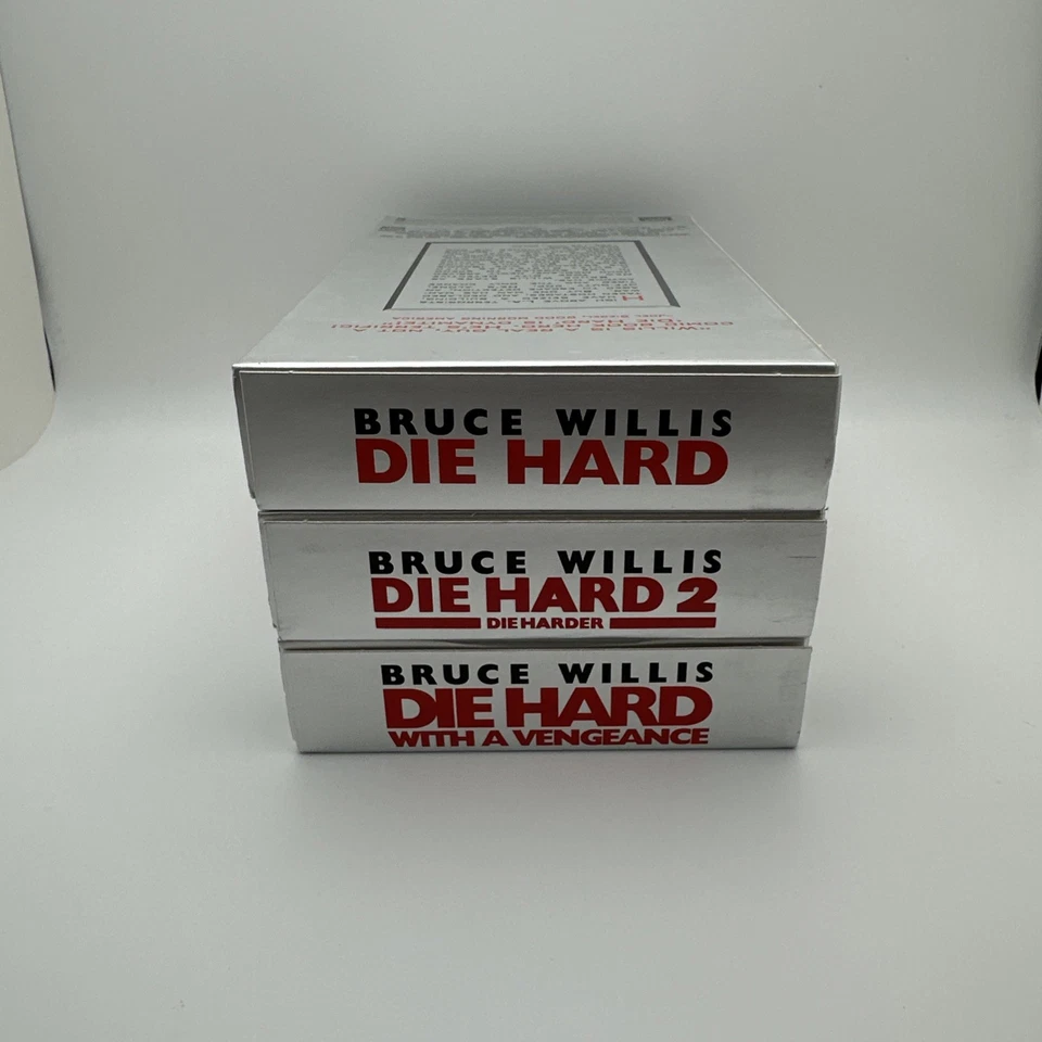 Die Hard Trilogy VHS Collection 1 2 3 Harder With A Vengeance Classic Films FS - Image 4 of 4