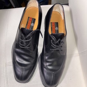 A. Testoni Black Leather Apron Toe Oxford Dress Shoes‎ Sz 10M Italy A. testoni leather dress - Gem main image 4