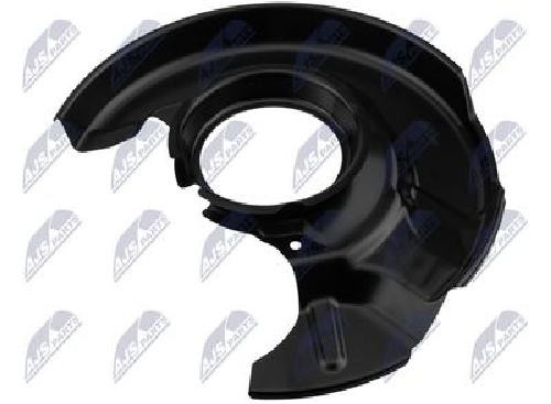 NTY Splash Shield Brake Disc HTO-TY-050 For Toyota Front Axle Left 290 mm
