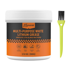 Multi Purpose White Lithium Grease 3.52 Oz for Automotive Brake Calipers Door Hi
