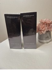 Polar Dark Brown Hair Dye Shampoo 200ml New Sealed NIB Lot of 2