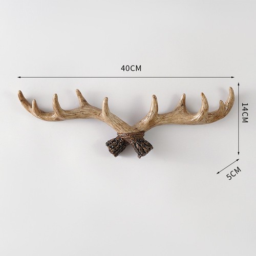 Elegant Antler Wall Hooks Great for Organizing Scarves Hats and Towels - Photo 12/21