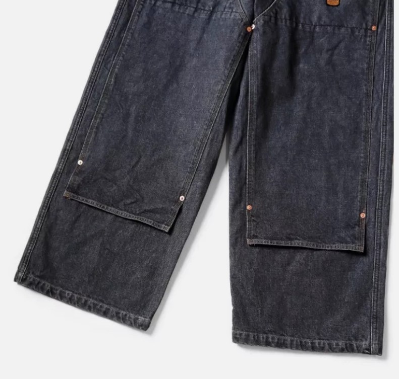 2025SS New Kapital Denim Drawstring Large Pocket Casual Logging