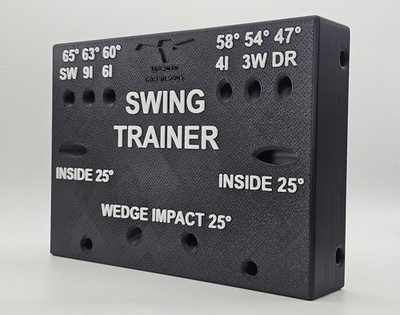 Weighted Golf Swing Plane Trainer   6 Swing Angles & Embedded Weight