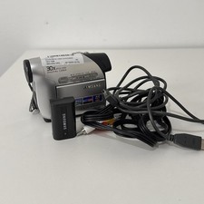 Samsung Digital Cam SC-D363 mini DV Tape Camcorder NTSC TestedW/ Battery + Cords