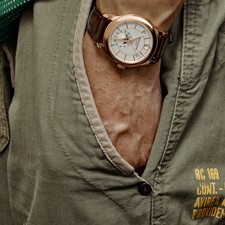 Patek Philippe Complications 5205R-001 Annual Calendar Rose Gold White Dial 2