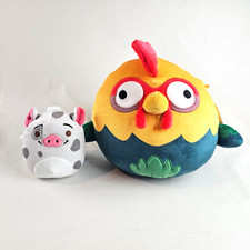 Disney Moana Pua Squishmallow Hei Hei Plush Lot Pig Rooster Stuffed Animal