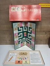 VINTAGE Careers Board Game COMPLETE Parker Brothers 1965 Educational