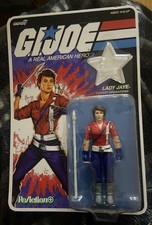 G.I. Joe Super7 Reaction  LADY JAYE  America   s 250th Anniversary O-Ring Figure