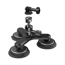 SmallRig 2-in-1 Triple Magnetic Suction Cup Mount for Gopro, Car Camera Mount