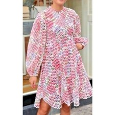 Zimmermann Eyelet Lace Floral Dress
