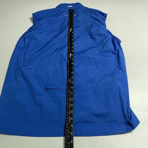 J Lindeberg Ash Light Packable Vest Mens Large Full Zip Pelican Hill Logo - Picture 7 of 12