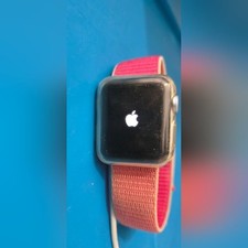 Apple Watch Series 3 With Charger And Several Bands